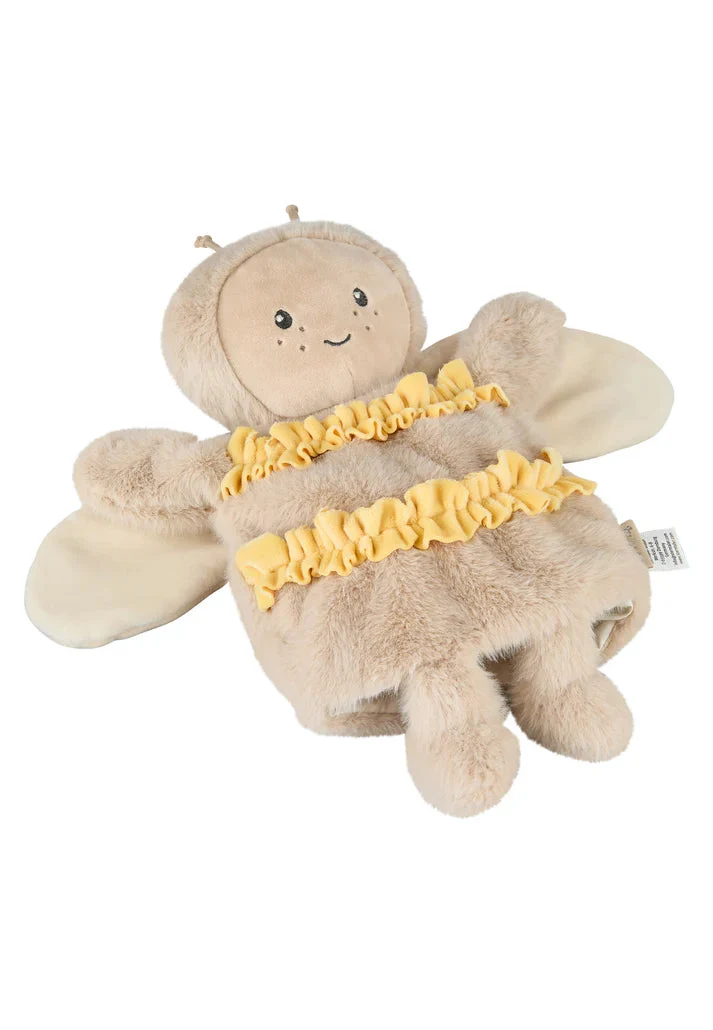 Marionnette abeille – peluche douce et ludique pour enfant