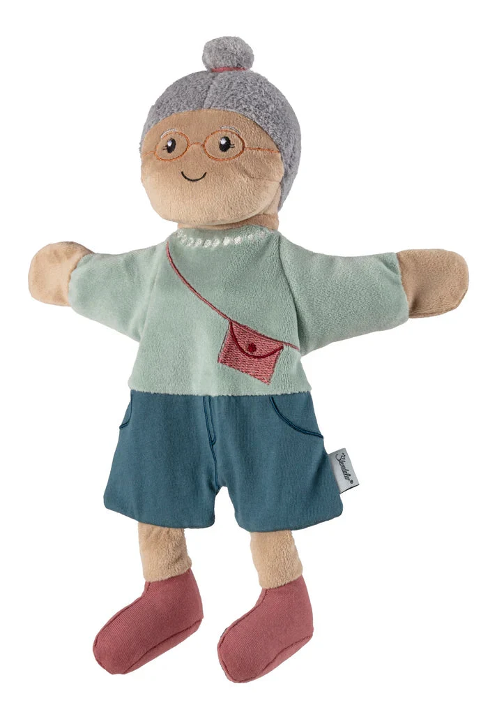 Marionnette mamie – marionnette enfant douce et amusante