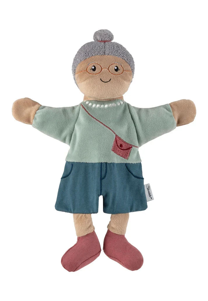 Marionnette mamie – marionnette enfant douce et amusante