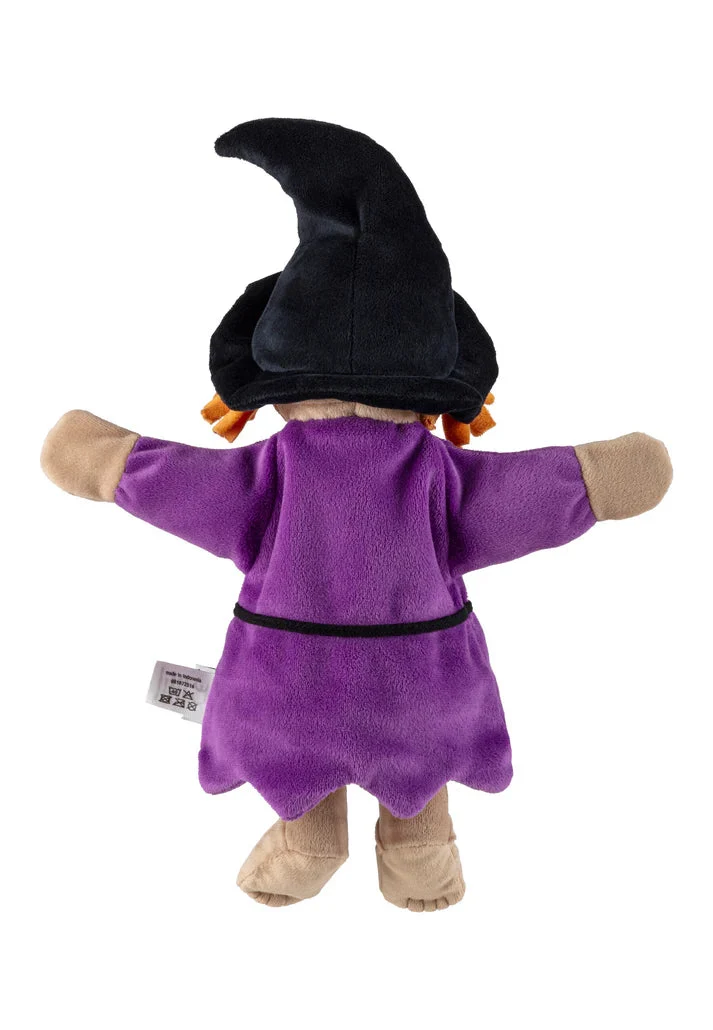 Marionnette sorcière Violett – marionnette enfant douce et ludique