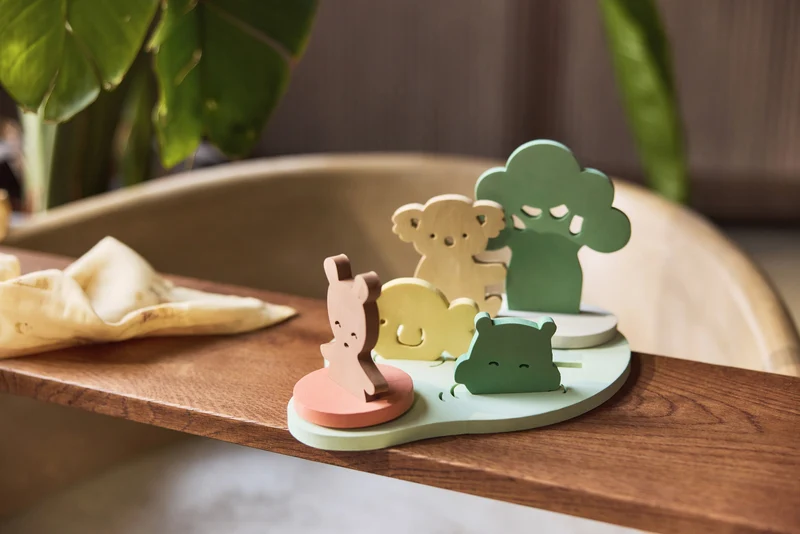 Set de jeux de bain en mousse Kangaroots