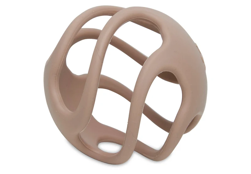 Balle de dentition en silicone Biscuit