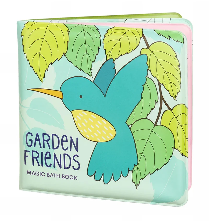 Livre de bain magique Garden Friends – couleurs qui apparaissent dans l’eau