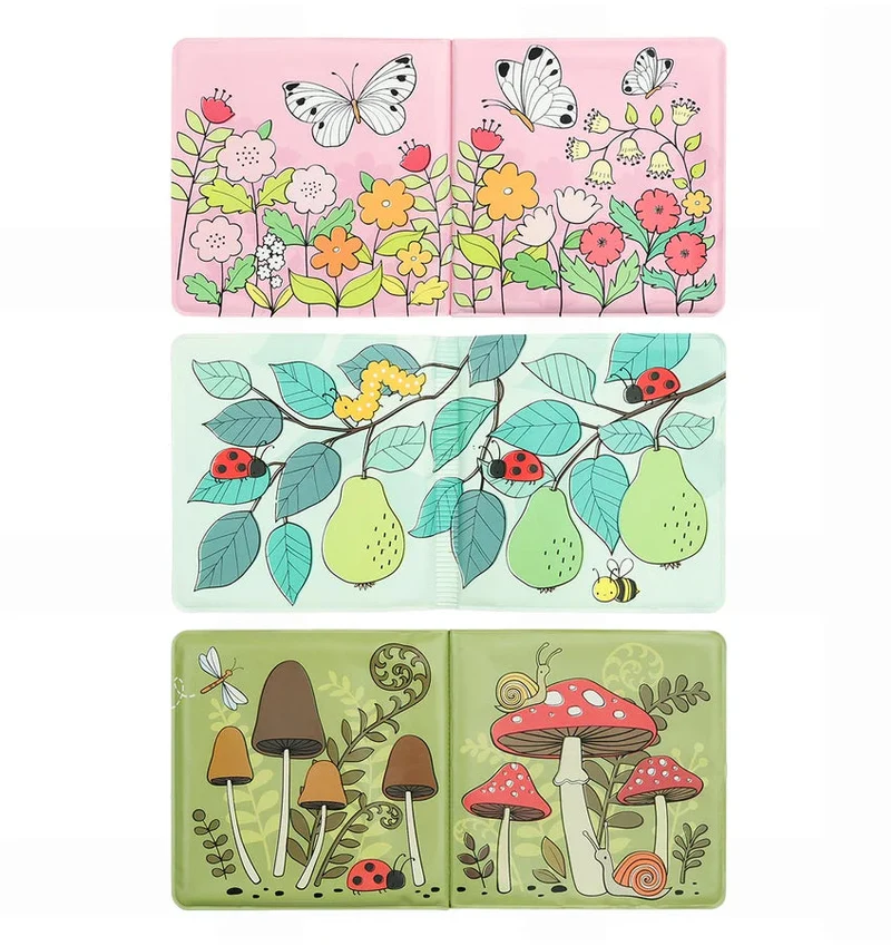 Livre de bain magique Garden Friends – couleurs qui apparaissent dans l’eau
