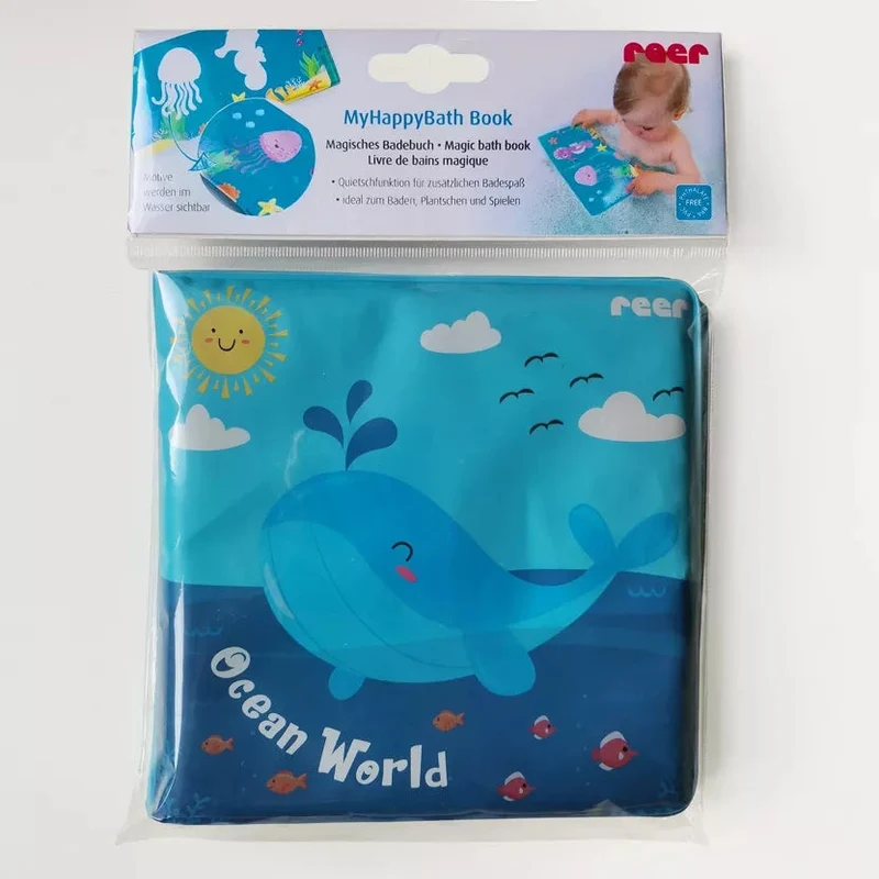 Livre de bain magique MyHappyBath – livre bébé qui change de couleur