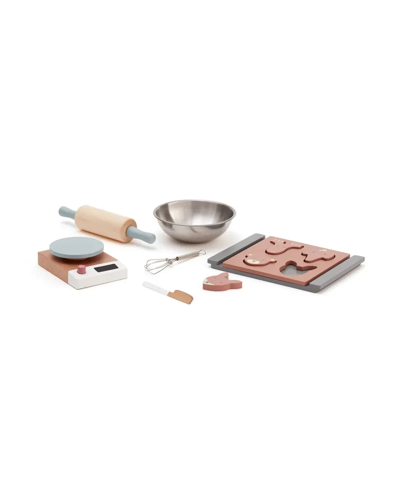 Ensemble à pâtisserie enfant en bois – kit créatif dès 3 ans