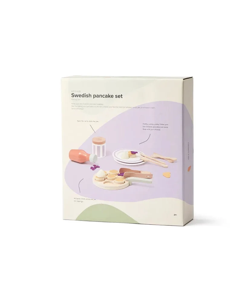 Ensemble crêpes suédoises enfant – dinette complète dès 2 ans