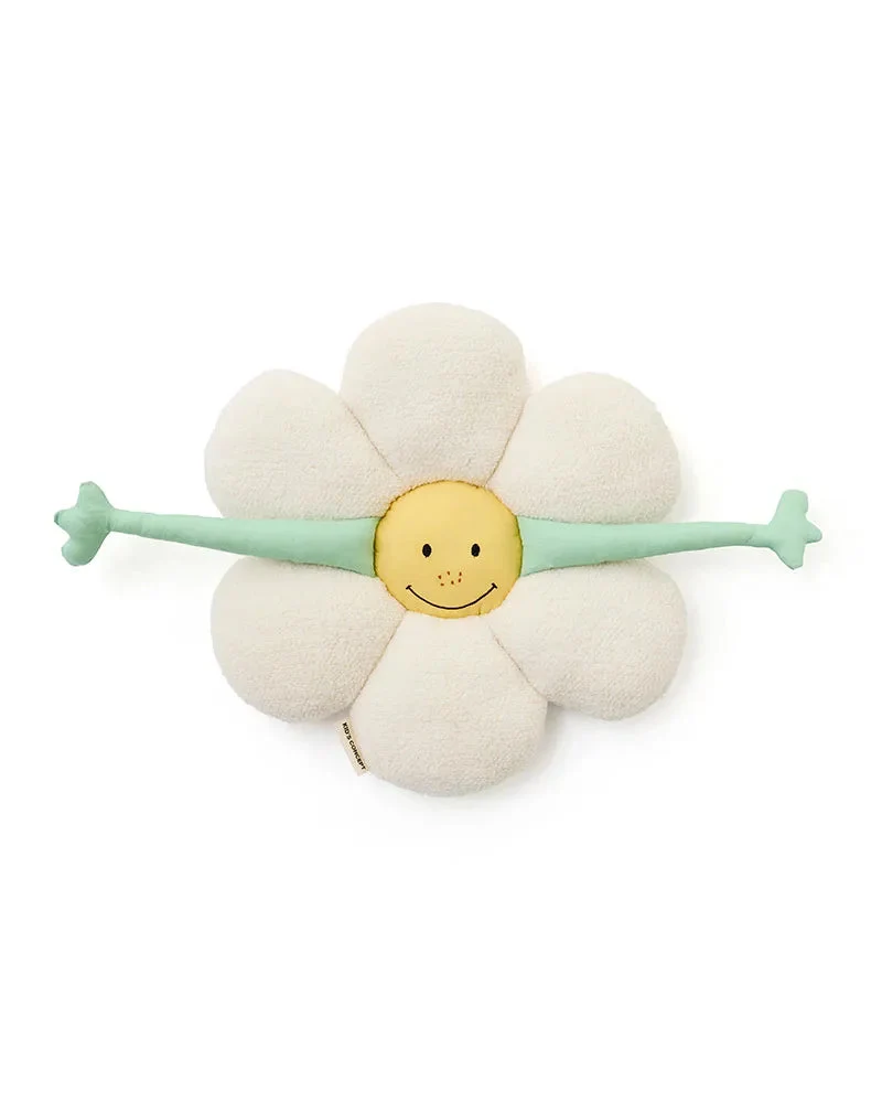 Coussin fleur réversible bébé – coussin doudou dès la naissance