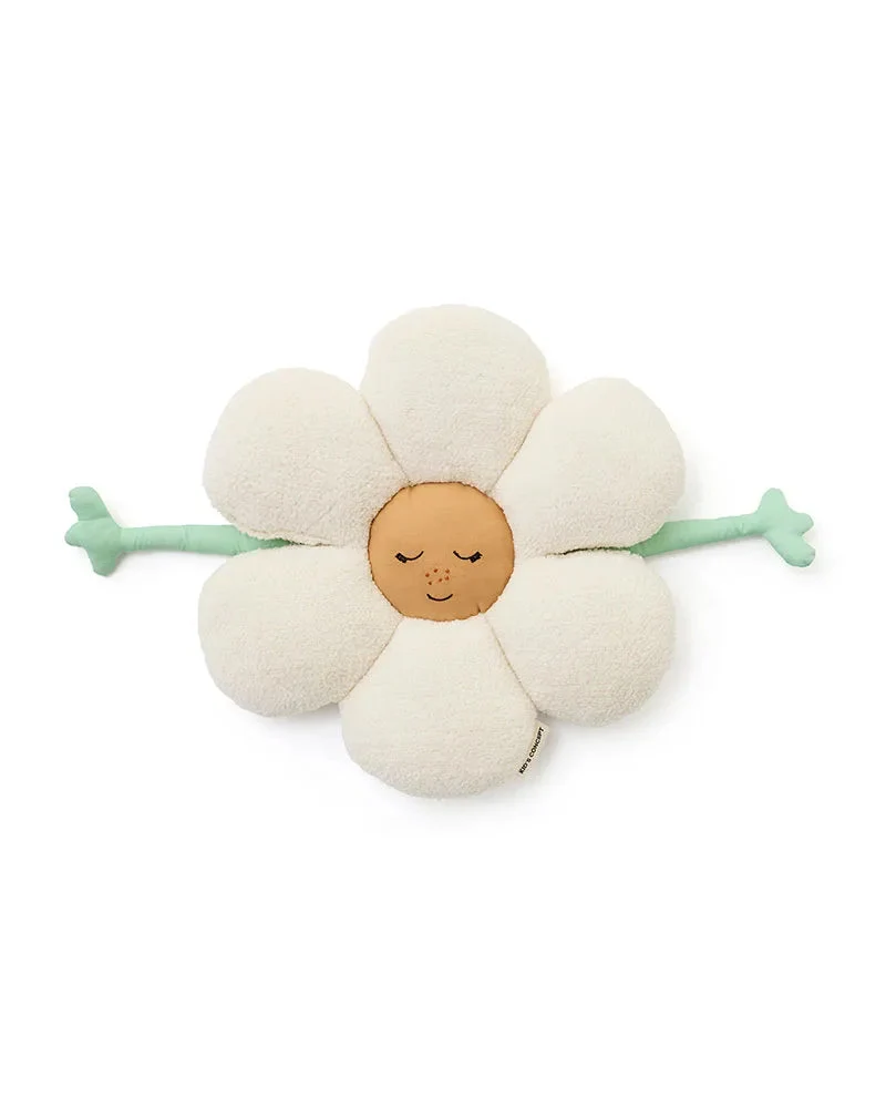 Coussin fleur réversible bébé – coussin doudou dès la naissance