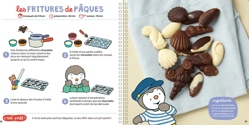 T’Choupi – Mes recettes super faciles au chocolat dès 2 ans