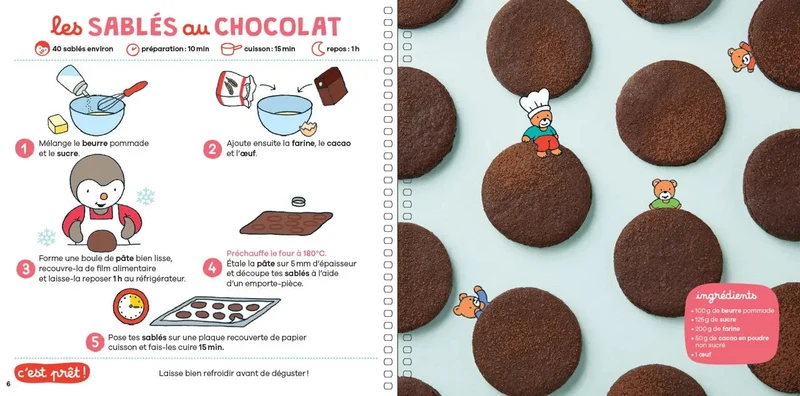 T’Choupi – Mes recettes super faciles au chocolat dès 2 ans