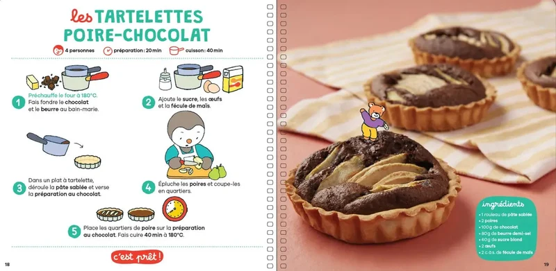 T’Choupi – Mes recettes super faciles au chocolat dès 2 ans