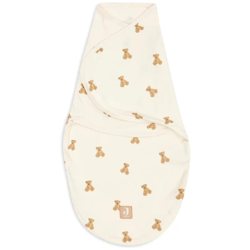 couverture d’emmaillotage bébé 0-3 mois - Teddy bear
