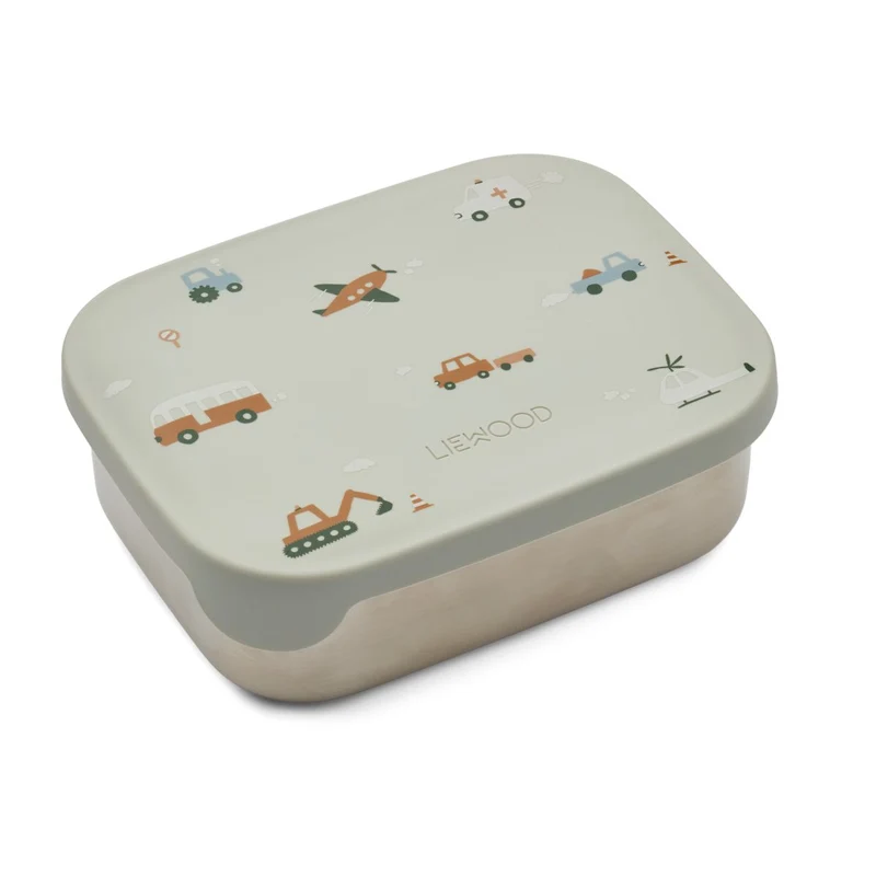 Lunchbox Arthur petits véhicules bleu