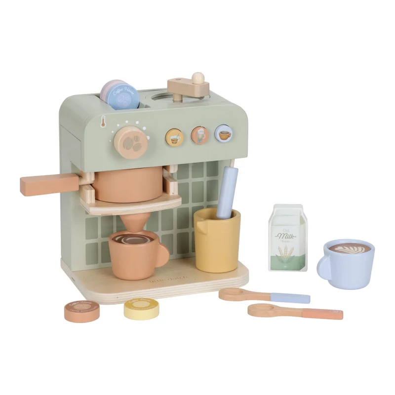 Machine à café en bois