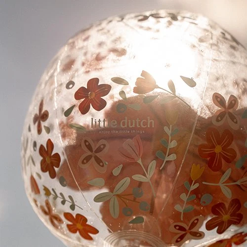 Ballon de plage 3D Pink Flowers