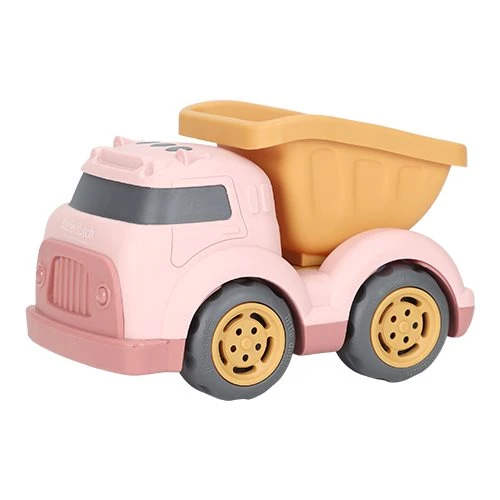 Camion benne rose