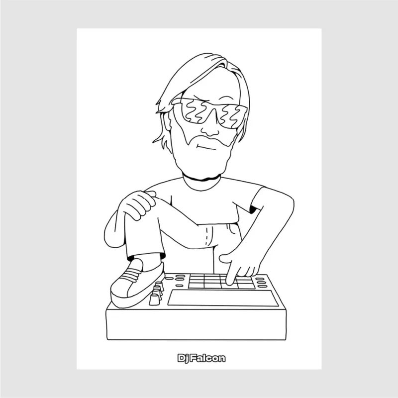 Coloriage - French Touch