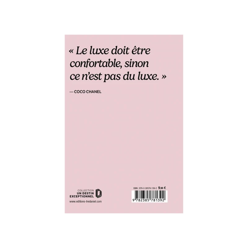 Livre Chanel - Un destin exceptionnel