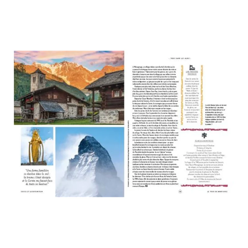 Livre Trek dans les alpes
