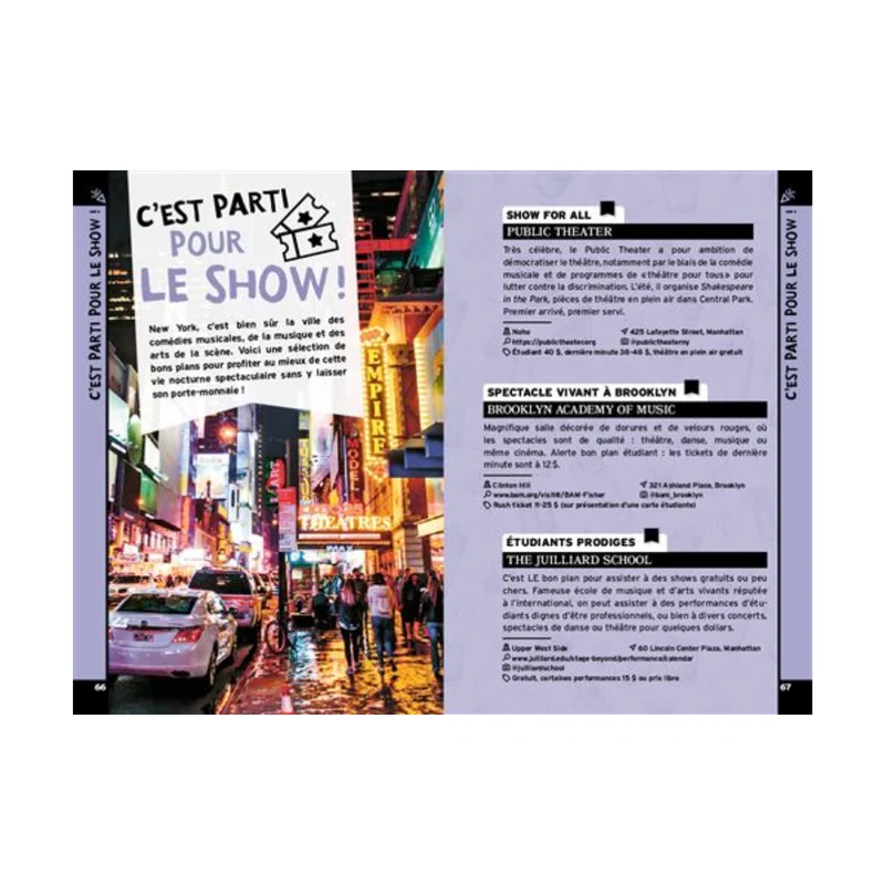 On se casse ! Les meilleurs spots à New York - Marabout