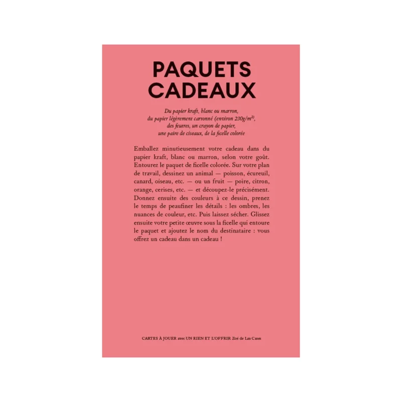 Jouer avec un rien et l'offrir - Hachette Pratique