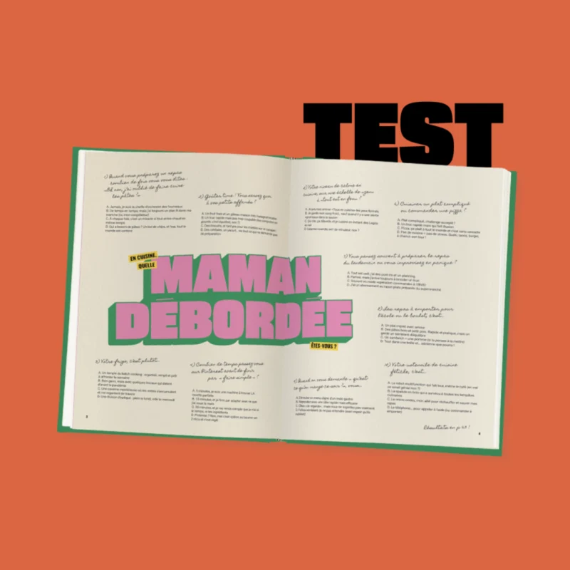 Livre de recettes Maman Débordée