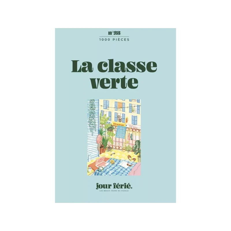Puzzle La Classe Verte - 1000 pièces