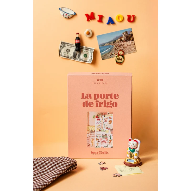 Puzzle La Porte Frigo - 1000 pièces