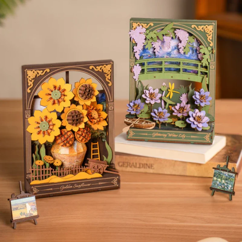 Puzzle 3D - Golden Sunflower