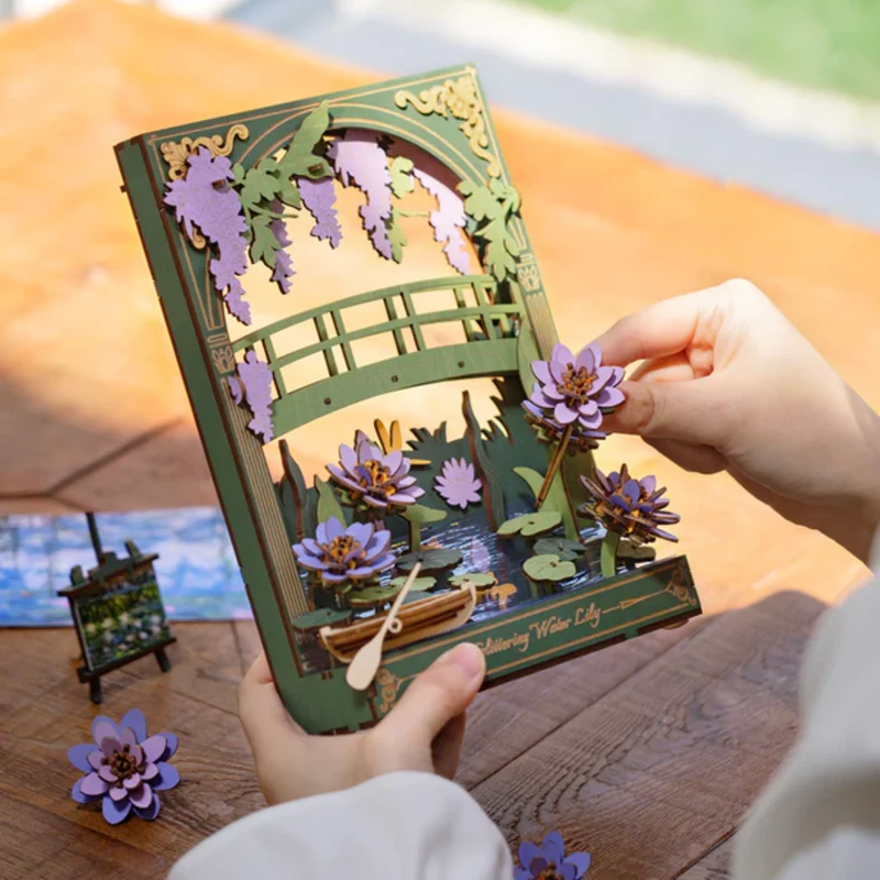 Puzzle 3D - Nénuphar scintillant
