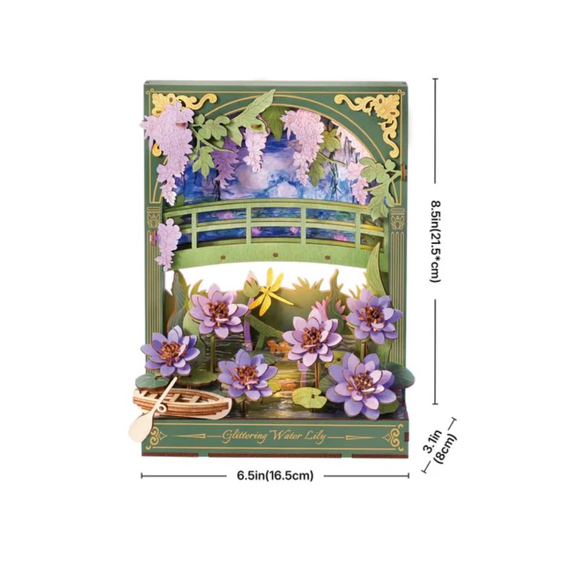 Puzzle 3D - Nénuphar scintillant