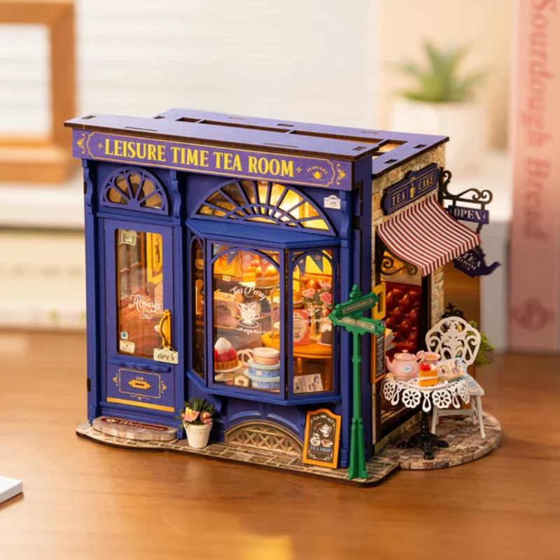 Kit Maison Miniature DIY - Leisure Time Tea Room