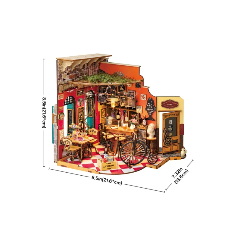 Kit Maison Miniature DIY - Cheers Bar Dining