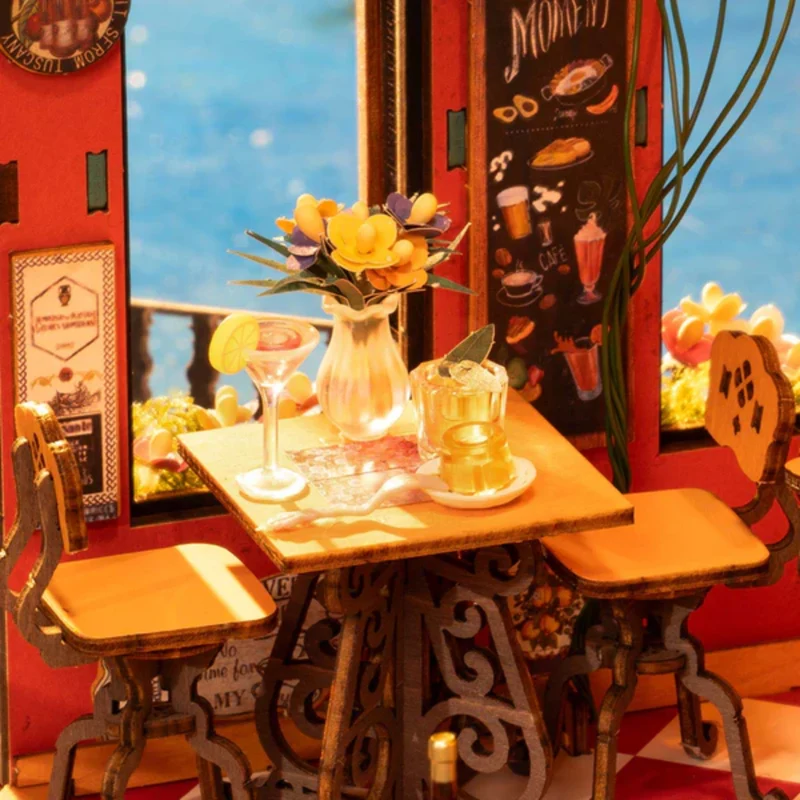 Kit Maison Miniature DIY - Cheers Bar Dining
