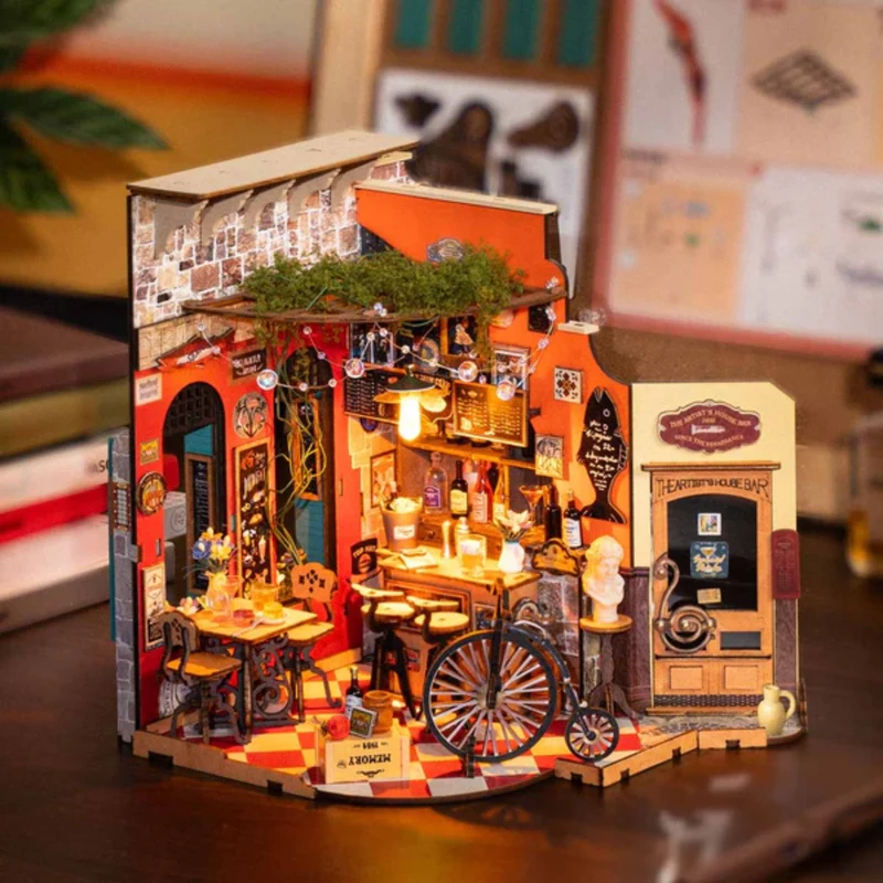 Kit Maison Miniature DIY - Cheers Bar Dining
