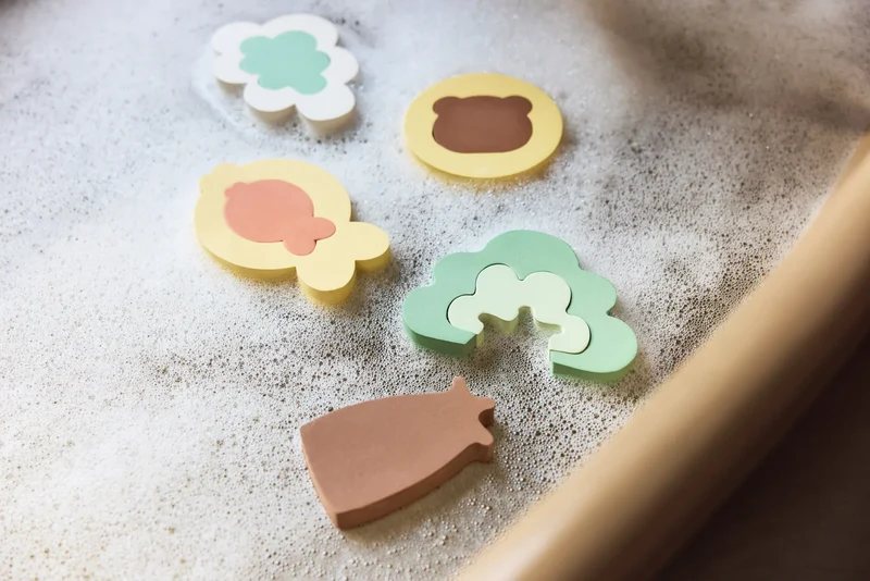 Puzzle de bain bébé Kangourou – Jouet éducatif flottant