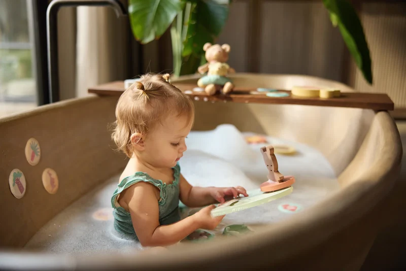 Set de jeux en mousse de bain bébé Kangourou – Jouet éducatif flottant