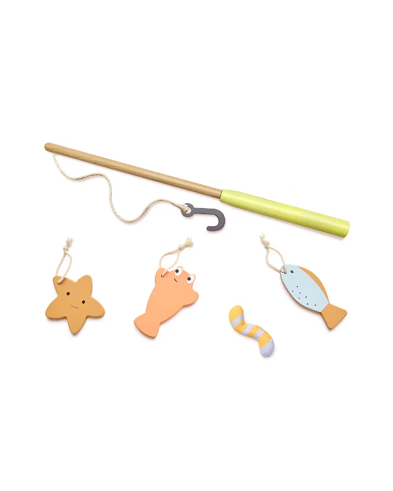 Bateau enfant avec set de pêche – cabane de jeu dès 2 ans