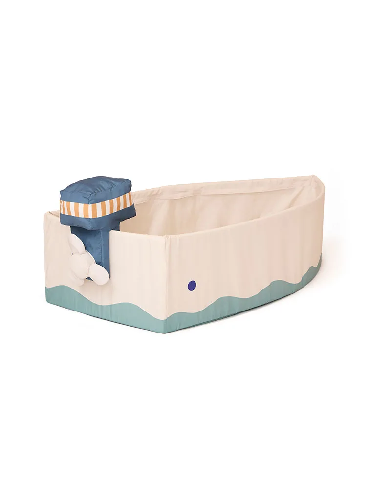 Bateau enfant avec set de pêche – cabane de jeu dès 2 ans