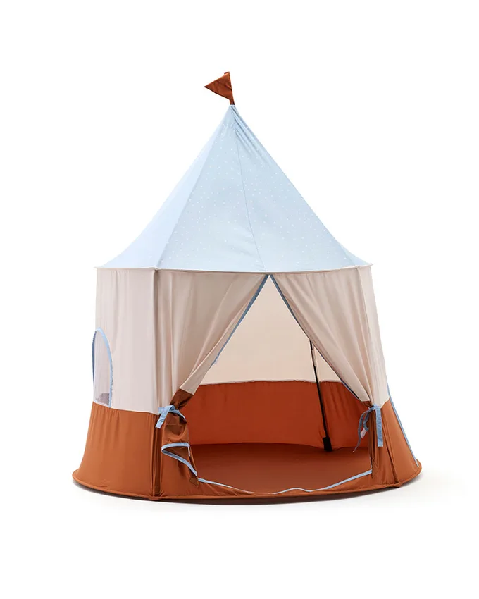 Tente cirque bleue enfant pop-up – cabane cosy dès 2 ans