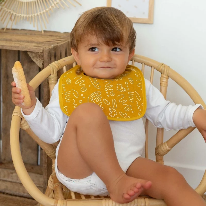 Bavoir bébé - coloris tendances