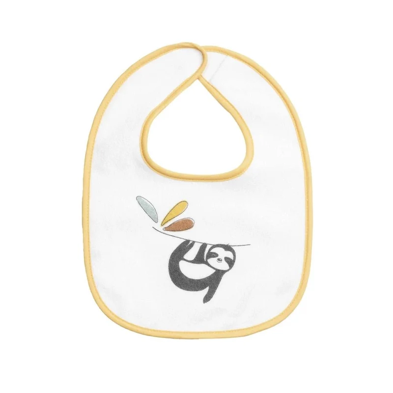 Lot 6 Bavoirs bébé JUNGLE
