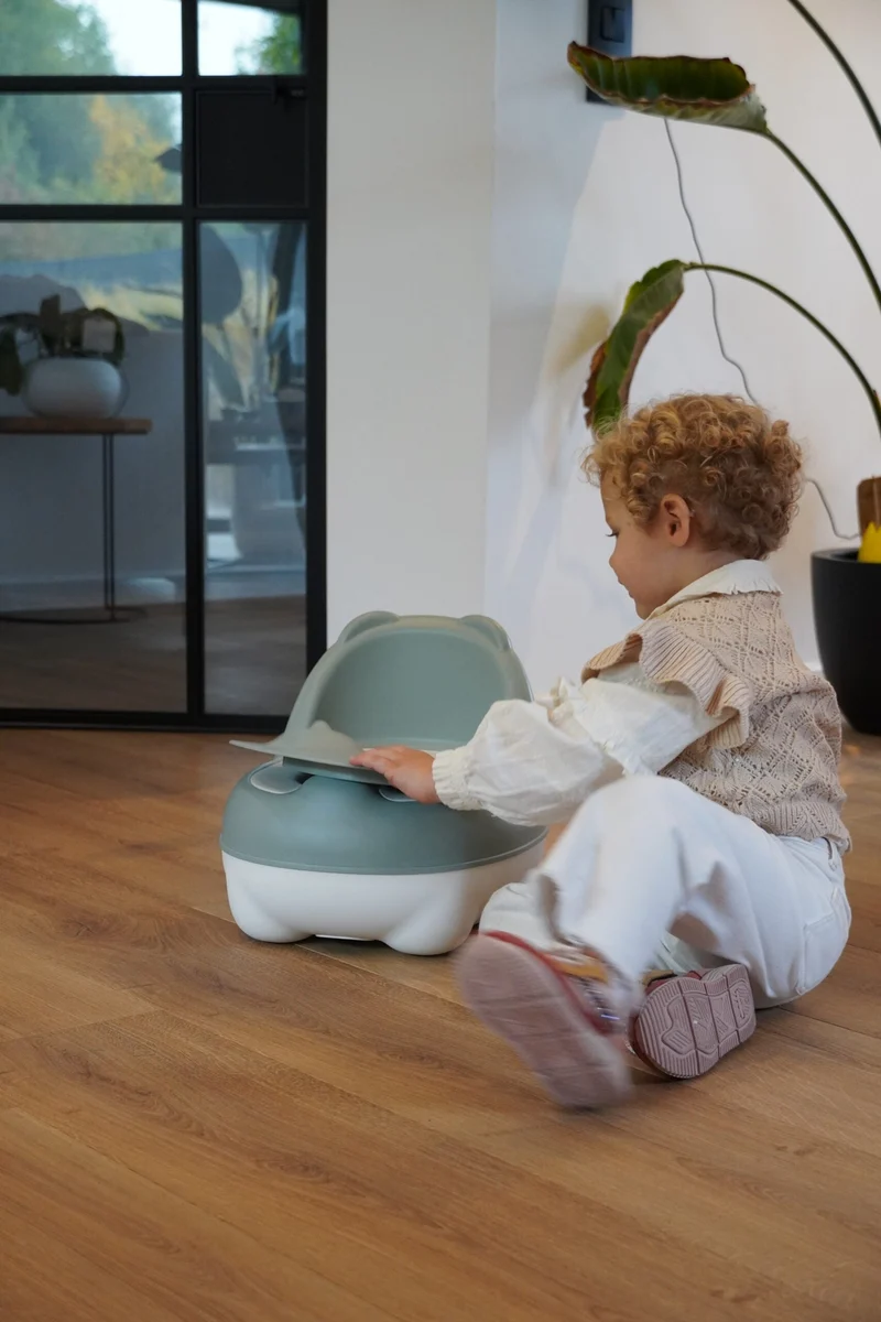 Pot ourson vert sauge – apprentissage de la propreté dès 6 mois