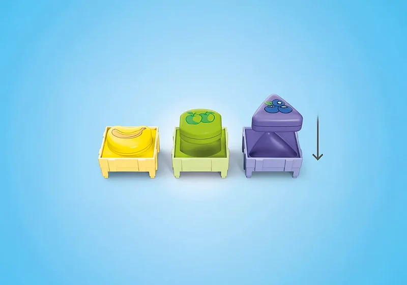 Minnie Playmobil Junior – voiturette à fruits jouet bébé dès 1 an
