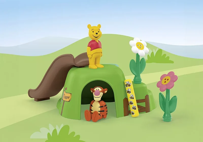 Winnie l’ourson et Tigrou Playmobil Junior – jardin d’abeilles jouet bébé dès 1 an