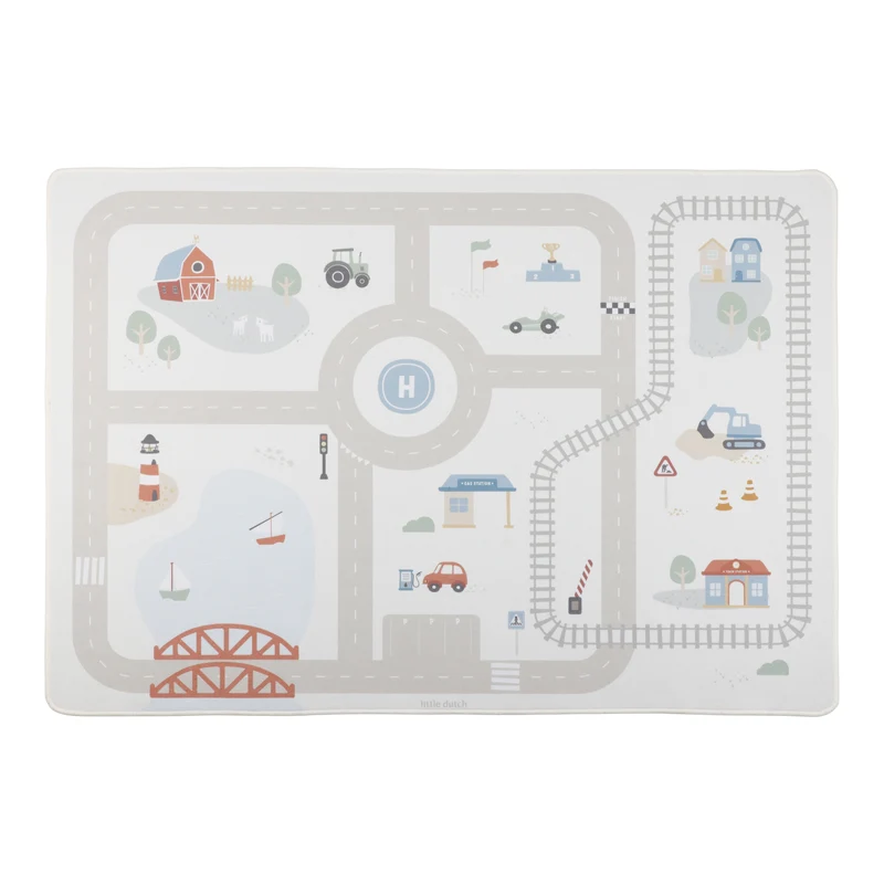 Tapis circuit de voiture
