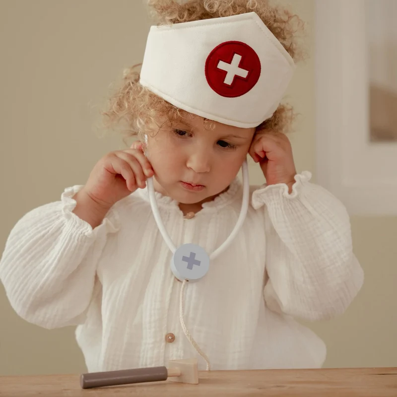 Mallette de docteur en bois