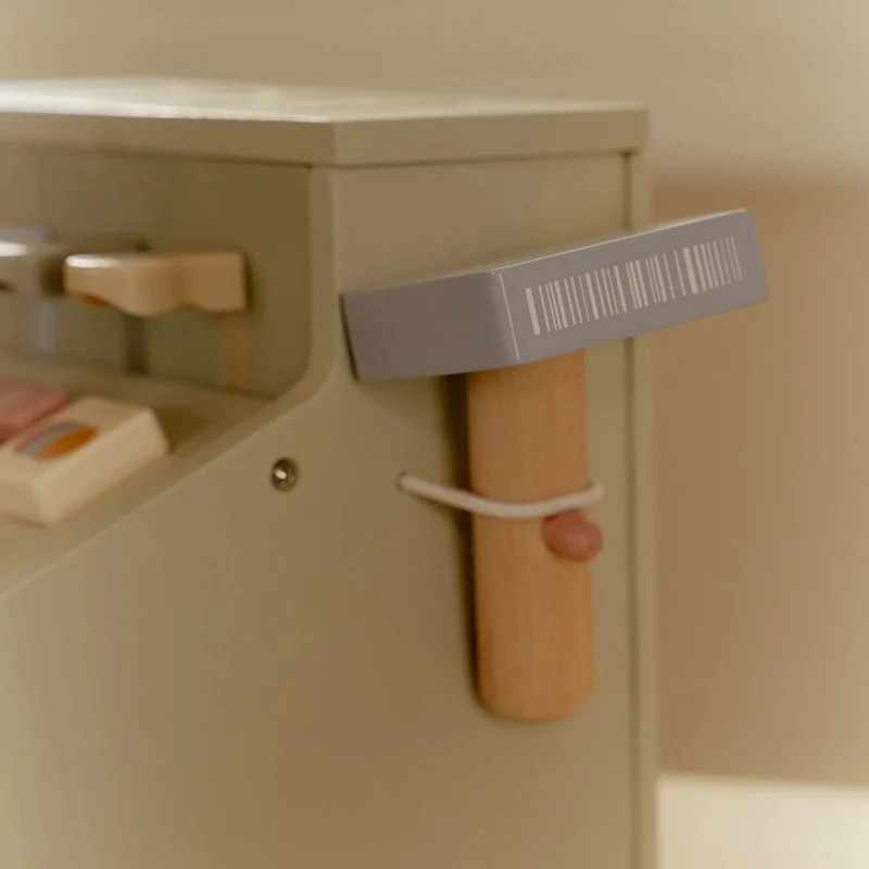 Caisse enregistreuse en bois