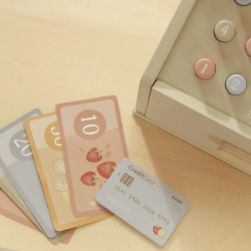 Caisse enregistreuse en bois
